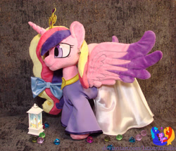Size: 2676x2304 | Tagged: safe, artist:1stastrastudio, princess cadance, pony, g4, clothes, dress, high res, irl, photo, plushie, solo