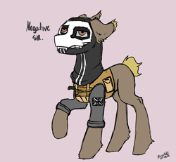 Size: 2685x2480 | Tagged: safe, artist:hrabiadeblacksky, oc, oc only, oc:ghost, oc:simon "ghost" riley, earth pony, ghost, pony, undead, british, call of duty, call of duty mw2, call of duty: modern warfare 2, clothes, cod, cod mw, high res, male, mask, simon "ghost" riley, soldiers, stallion, uniform, weight of skeleton