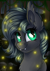 Size: 2894x4093 | Tagged: safe, artist:julunis14, oc, oc only, oc:tranquil serenade, bat pony, pony, bat pony oc, solo