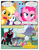 Size: 612x792 | Tagged: safe, artist:newbiespud, edit, edited screencap, screencap, applejack, discord, fluttershy, lord tirek, pinkie pie, rainbow dash, rarity, spike, centaur, draconequus, dragon, earth pony, pegasus, pony, unicorn, taur, comic:friendship is dragons, g4, my little pony: friendship is magic, twilight's kingdom, cage, comic, d:, dialogue, eyelashes, female, male, mare, open mouth, outdoors