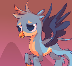 Size: 1080x1000 | Tagged: artist needed, safe, gallus, griffon, g4, male, solo