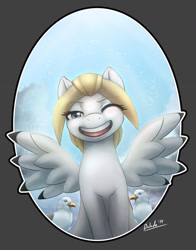 Size: 995x1269 | Tagged: safe, artist:balade, oc, oc only, pegasus, pony, solo