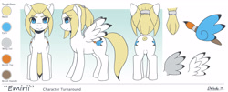 Size: 3207x1293 | Tagged: safe, artist:balade, oc, oc only, pegasus, pony, solo