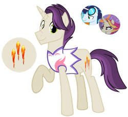 Size: 1280x1173 | Tagged: safe, artist:princess-kitsune-tsu, fire flare, soarin', oc, pony, unicorn, g4, base used, male, offspring, parent:fire flare, parent:soarin', simple background, stallion, transparent background