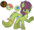 Size: 1280x1131 | Tagged: safe, artist:princess-kitsune-tsu, capper dapperpaws, tree hugger, oc, cat, cat pony, hybrid, original species, g4, base used, offspring, parent:capper dapperpaws, parent:tree hugger, poison joke, simple background, transparent background