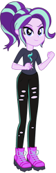 Size: 540x1676 | Tagged: safe, artist:ajosterio, starlight glimmer, human, equestria girls, g4, boots, clothes, cute, female, glimmerbetes, looking at you, pants, shirt, shoes, simple background, smiling, solo, transparent background