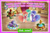 Size: 1954x1295 | Tagged: safe, gameloft, emerald flare, gladmane, sapphire sequins, sunset circus, earth pony, pony, g4, my little pony: magic princess, book, building, burlesque dancers, bush, coconut, concave belly, curtains, english, feather, female, food, fountain, gold, headress, las pegasus, limited-time story, mare, mobile game, palm tree, performer, show mares, showgirl, sign, slender, statue, text, thin, tree, trio