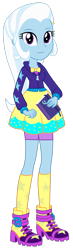 Size: 1280x4369 | Tagged: safe, artist:ajosterio, trixie, human, equestria girls, g4, my little pony equestria girls: better together, clothes swap, simple background, solo, transparent background