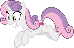 Size: 4630x3000 | Tagged: safe, artist:cloudy glow, sweetie belle, pony, unicorn, g4, growing up is hard to do, .ai available, female, high res, mare, older, older sweetie belle, simple background, smiling, solo, transparent background, vector