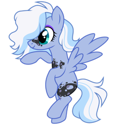 Size: 1280x1372 | Tagged: safe, artist:dilfistic, oc, oc:flawless gem, pegasus, pony, female, mare, simple background, solo, transparent background