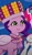 Size: 439x754 | Tagged: safe, screencap, pipp petals, zipp storm, pegasus, pony, g5, my little pony: tell your tale, under the mistytoe, spoiler:g5, spoiler:my little pony: tell your tale, adorapipp, clothes, cropped, cute, female, hat, mare, offscreen character, scarf, solo focus, sparkly eyes, wingding eyes, winter hat