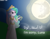 Size: 2023x1579 | Tagged: source needed, useless source url, safe, artist:lamarstars, princess celestia, human, equestria girls, g4, alphabet lore, arabic, clothes, crying, dress, font, implied princess luna, mare in the moon, moon, solo