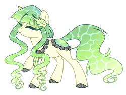 Size: 1280x967 | Tagged: safe, artist:crystal-tranquility, oc, oc:willow, original species, pond pony, closed species, female, mare, simple background, solo, transparent background