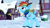 Size: 3840x2160 | Tagged: safe, artist:psfmer, rainbow dash, deer, deer pony, original species, pegasus, peryton, pony, reindeer, g4, 3d, antlers, butt, clothes, deer tail, high res, plot, ponyville, rainbutt dash, reindeer dash, reindeerified, revamped ponies, scarf, snow, snowfall, solo, source filmmaker, species swap, tail, unshorn fetlocks