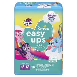 Size: 1500x1500 | Tagged: safe, pinkie pie, rainbow dash, twilight sparkle, alicorn, pony, g4, diaper, merchandise, pampers, pampers easy ups, pullup (diaper), twilight sparkle (alicorn)