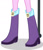 Size: 618x720 | Tagged: safe, suri polomare, equestria girls, g4, boots, boots shot, cropped, legs, pictures of legs, rarity's purple boots, shoes, solo