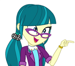 Size: 814x718 | Tagged: safe, edit, edited screencap, screencap, juniper montage, equestria girls, equestria girls specials, g4, movie magic, background removed, not a vector, open mouth, simple background, solo, transparent background