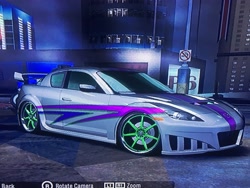 Size: 4032x3024 | Tagged: safe, artist:carlos324, sweetie belle, g4, car, game screencap, mazda, mazda rx8, need for speed, need for speed carbon, video game