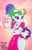 Size: 1250x1969 | Tagged: safe, artist:theretroart88, fluttershy, rainbow dash, rarity, equestria girls, g4, my little pony: friendship is magic, season 9, sparkle's seven, alternate hairstyle, blood, blushing, clothes, dress, ear piercing, earring, eyes closed, implied flutterdash, implied lesbian, implied shipping, jewelry, ladyboner, megaradash, nosebleed, piercing