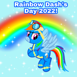 Size: 720x720 | Tagged: safe, artist:mlplary6, rainbow dash, pegasus, pony, g4, backwards cutie mark, female