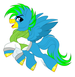 Size: 2400x2480 | Tagged: safe, artist:inspiredpixels, oc, pegasus, pony, clothes, high res, jacket, male, scarf, simple background, solo, stallion, transparent background