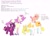 Size: 1620x1161 | Tagged: safe, artist:hoofpeet, applejack, pinkie pie, rarity, twilight sparkle, cow, donkey, goat, horse, pony, unicorn, g4, doodle, female, mare, race swap, simple background, text, white background