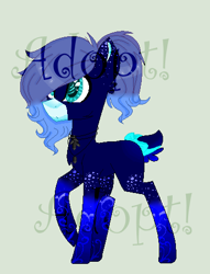 Size: 375x490 | Tagged: safe, artist:yulianapie26, oc, oc only, earth pony, pony, base used, earth pony oc, female, mare, simple background, solo, watermark