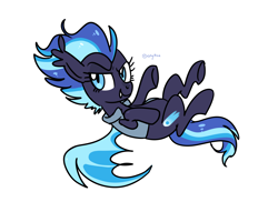 Size: 5000x4000 | Tagged: safe, artist:kaikururu, oc, oc only, bat pony, pony, bat pony oc, bat wings, clothes, eyelashes, simple background, smiling, solo, underhoof, white background, wings