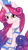 Size: 1080x1920 | Tagged: safe, artist:sallyso, princess amore, pony, unicorn, g4, ethereal mane, eyelashes, female, mare, simple background, solo, starry mane, white background