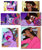 Size: 1190x1402 | Tagged: safe, artist:greenarsonist, edit, screencap, twilight sparkle, alicorn, human, pony, between dark and dawn, g4, party pooped, dark skin, golden oaks library, humanized, magic, screencap reference, screenshot redraw, solo, telekinesis, twilight snapple, twilight sparkle (alicorn)