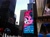 Size: 1024x765 | Tagged: safe, pinkie pie, earth pony, pony, g4, 2012, advertisement, billboard, female, hasbro, hasbro logo, irl, logo, mare, nasdaq, new york city, photo, smiling, times square