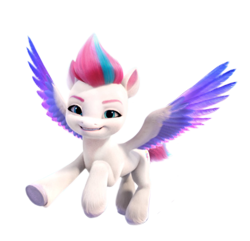 Size: 1080x1043 | Tagged: safe, edit, editor:pipp_petal, zipp storm, pegasus, pony, g5, my little pony: a new generation, official, spoiler:my little pony: a new generation, colored wings, female, flying, grin, looking at you, mare, multicolored wings, simple background, smiling, smiling at you, solo, spread wings, transparent background, wings