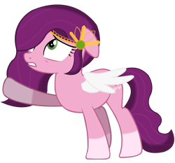 Size: 8000x7446 | Tagged: safe, artist:laszlvfx, pipp petals, pegasus, pony, g4, g5, my little pony: a new generation, absurd resolution, coat markings, female, g5 to g4, generation leap, mare, simple background, socks (coat markings), solo, transparent background, vector