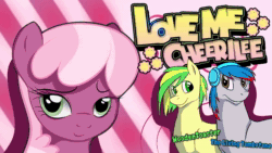 Size: 1280x720 | Tagged: safe, artist:louiseweird, artist:sosweetntasty, artist:the living tombstone, artist:woodentoaster, cheerilee, oc, oc:the living tombstone, oc:wooden toaster, earth pony, pony, love me cheerilee, 2012, brony history, brony music, cover art, duo, female, headphones, link in description, male, music, nostalgia, sound, sound only, webm, youtube link