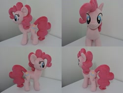 Size: 1597x1199 | Tagged: safe, artist:little-broy-peep, pinkie pie, earth pony, pony, g4, female, irl, mare, photo, plushie, solo