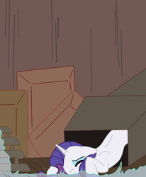 Size: 570x692 | Tagged: safe, artist:ask--luna-and-rarity, rarity, pony, unicorn, series:arc 1, g4, box, boxes, ship, solo, water