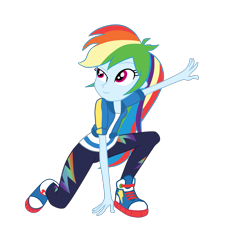 Size: 2335x2552 | Tagged: safe, artist:gmaplay, rainbow dash, equestria girls, g4, happily ever after party, my little pony equestria girls: better together, converse, high res, shoes, simple background, solo, transparent background