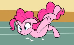 Size: 1049x639 | Tagged: safe, artist:wenni, pinkie pie, earth pony, pony, g4, party of one, female, mare, solo