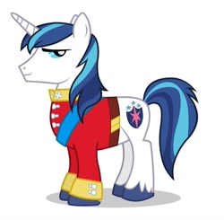 Size: 1161x1137 | Tagged: safe, shining armor, g4, official, simple background, solo, white background