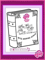 Size: 358x480 | Tagged: safe, princess cadance, shining armor, g4, official
