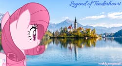 Size: 3300x1798 | Tagged: safe, artist:muhammad yunus, oc, oc:annisa trihapsari, earth pony, pony, female, high res, irl, lake bled, mare, photo, ponies in real life, slovenia, solo