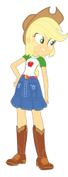 Size: 1900x4943 | Tagged: safe, artist:gmaplay, applejack, equestria girls, g4, happily ever after party, my little pony equestria girls: better together, simple background, solo, transparent background