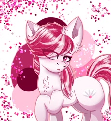 Size: 1651x1805 | Tagged: safe, artist:galaxy swirl, sugar moonlight, earth pony, pony, g5, my little pony: a new generation, chest fluff, eye clipping through hair, female, mare, raised hoof