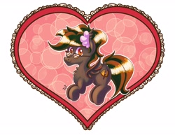 Size: 3500x2700 | Tagged: safe, artist:draconightmarenight, oc, oc:draco night, bat pony, pony, bat pony oc, bat wings, cel shading, hearts and hooves day, high res, holiday, shading, sticker, valentine's day, wings, ych example, your character here
