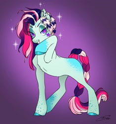Size: 3378x3600 | Tagged: safe, artist:opalacorn, oc, earth pony, pony, colored hooves, ear piercing, high res, piercing, solo