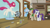 Size: 1920x1080 | Tagged: safe, screencap, cherry berry, linky, mr. breezy, neigh sayer, rarity, shoeshine, earth pony, pony, unicorn, g4, it isn't the mane thing about you, my little pony: friendship is magic, season 7, :o, butt, fan, female, hooves, horn, indoors, looking at someone, male, mannequin, mare, open mouth, plot, shadow, smiling, stallion, standing