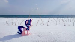 Size: 2048x1150 | Tagged: safe, photographer:pakapaka1993, starlight glimmer, pony, unicorn, g4, irl, japan, photo, plushie, snow, solo, winter