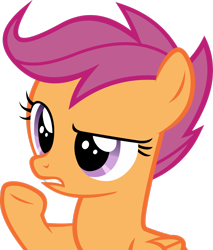 Size: 2262x2652 | Tagged: safe, artist:maomao27, scootaloo, pegasus, pony, g4, on your marks, season 6, female, filly, foal, high res, simple background, transparent background, vector