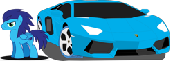 Size: 1280x448 | Tagged: safe, artist:sonicstreak5344, oc, oc only, pegasus, pony, acceleracers, car, hot wheels, hot wheels acceleracers, lamborghini, lamborghini aventador, male, need for speed, simple background, solo, sonic the hedgehog, sonic the hedgehog (series), stallion, transparent background