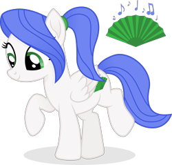 Size: 5370x5132 | Tagged: safe, artist:cirillaq, oc, oc:sky singer, pegasus, pony, absurd resolution, female, mare, simple background, solo, transparent background